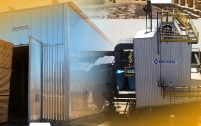 Estufa de secagem de madeira com caldeira: eficiência e menos custos na indústria madeireira